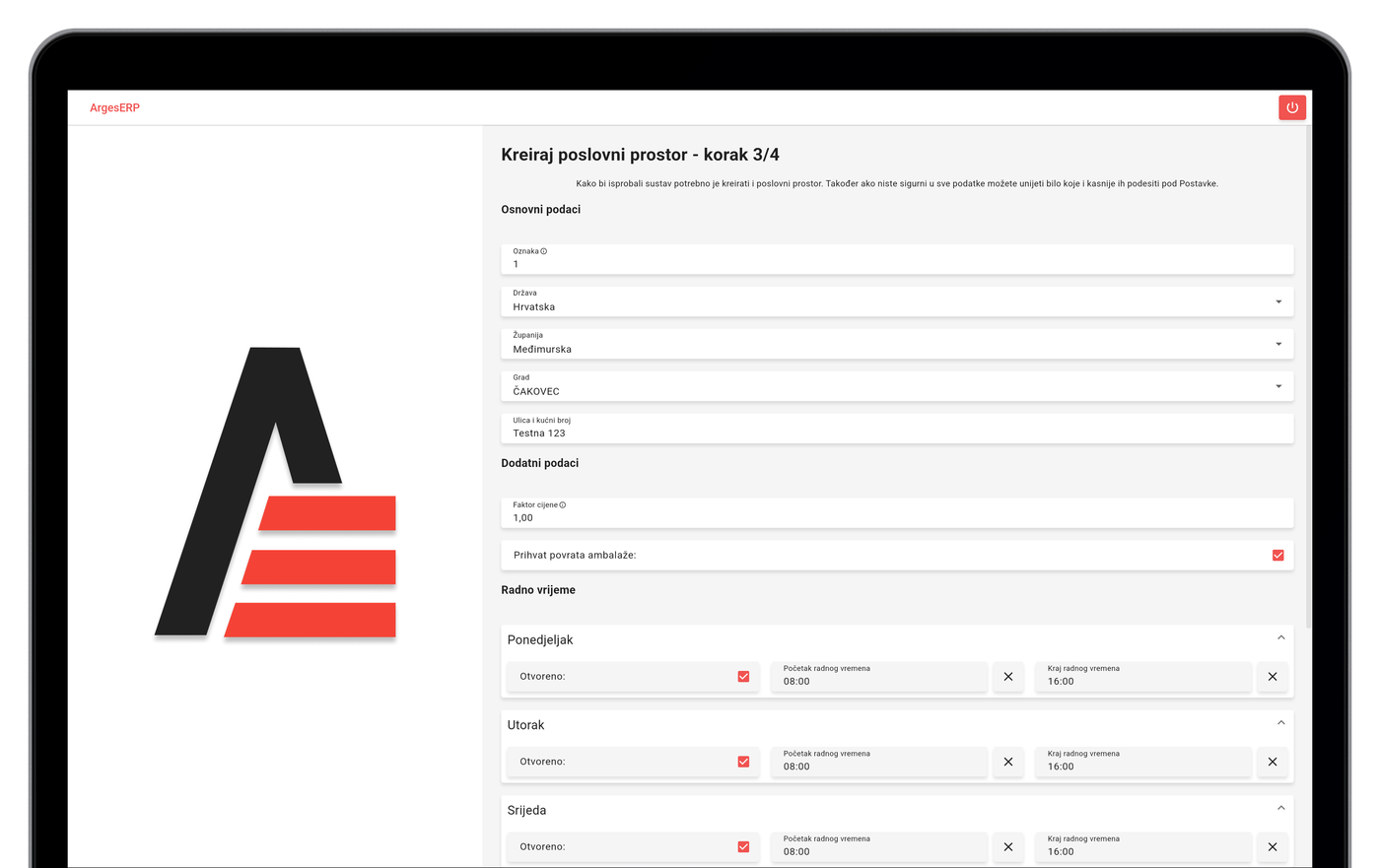 Kreiraj poslovni prostor